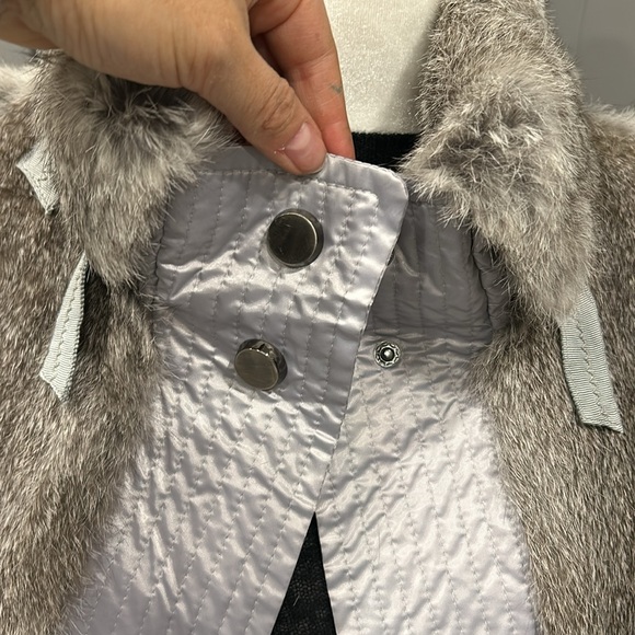 Rabbit Fur Vest with adjustable fit - Picture 6 of 16